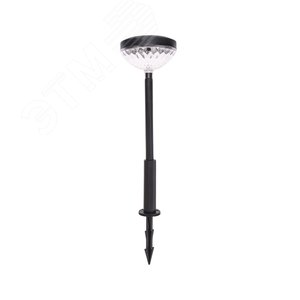 Светильник грунтовый Таянг, 3000К/RGB, встроенный аккумулятор, солнечная панель, коллекция Пекин