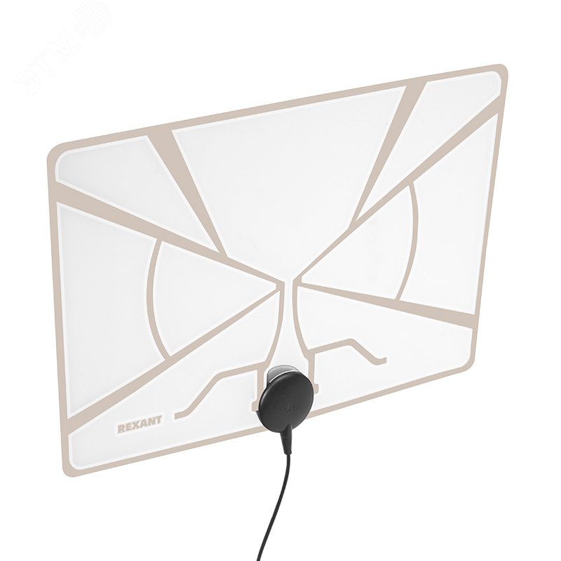 Антенна комнатная Активная для аналогового и цифрового телевидения DVB-T2 Ag-709,