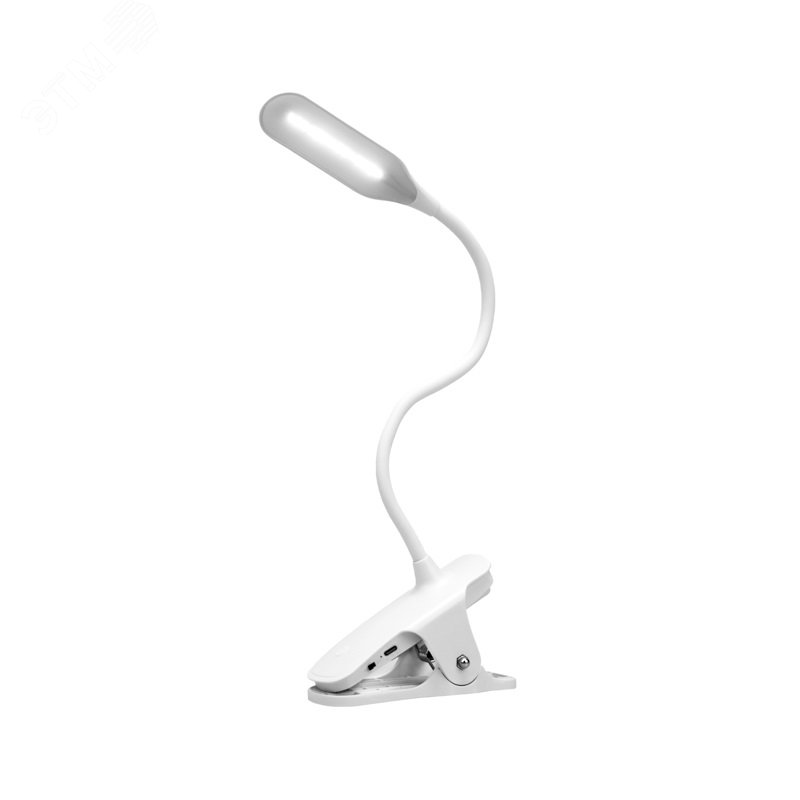 Светильник LED настольный заряжаемый Click 4 Вт 4000 К диммируемый 3 ступени на прищепке