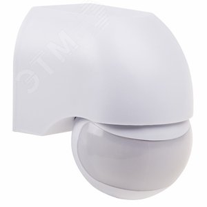 Датчик движения настенный ДДС03 180град 1200Вт 3-2000Лк 12м 10-900сек IP44