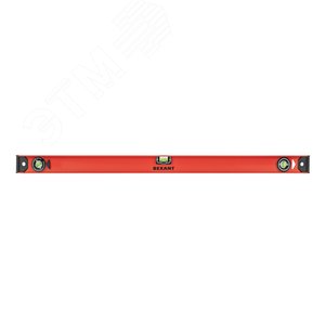 Уровень алюминиевый Рельс, 1000мм, 3 глазка (1 поворотный)