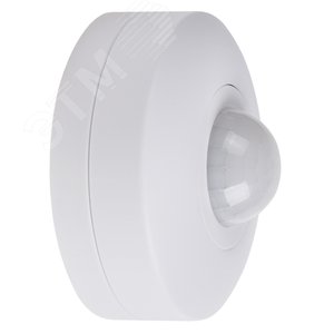 Датчик движения потолочный ДДП01 120/360град 1200Вт 10-2000Лк 6м 10-420сек