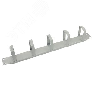 Органайзер гориз. 19. 1U. серый, REXANT