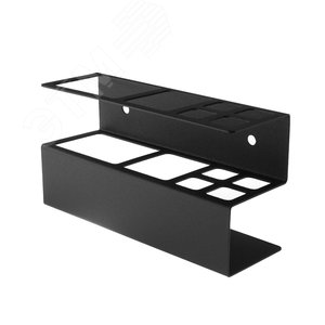 Держатель для хранения зубных щеток и аксессуаров для ванны черный