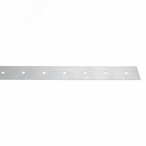 Лента полоса монтажная оцинкованная прямая. перфорированная тарная 20х0.55 мм. рулон 25 м