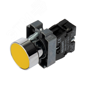 Кнопка XB2 желтая NO