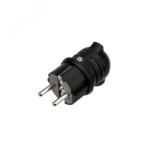 Вилка угловая влагозащищенная, с/з, 16 А, IP44 каучук, REXANT