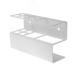 Держатель для хранения зубных щеток и аксессуаров для ванны белый