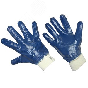 Перчатки х/б с нитриловым покрытием, подкладка 100 % хлопок, REXANT