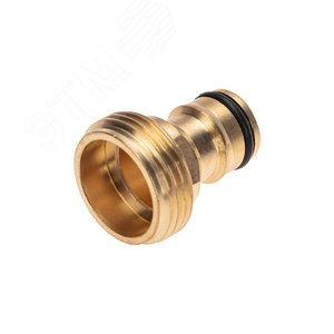 Адаптер латунный, 3/4, внешняя резьба