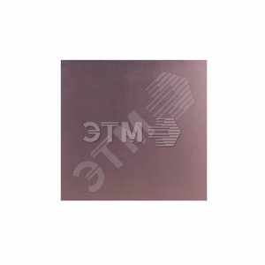 Стеклотекстолит 1-сторонний 100x100x1.5 мм 35 00 (35 мкм), REXANT