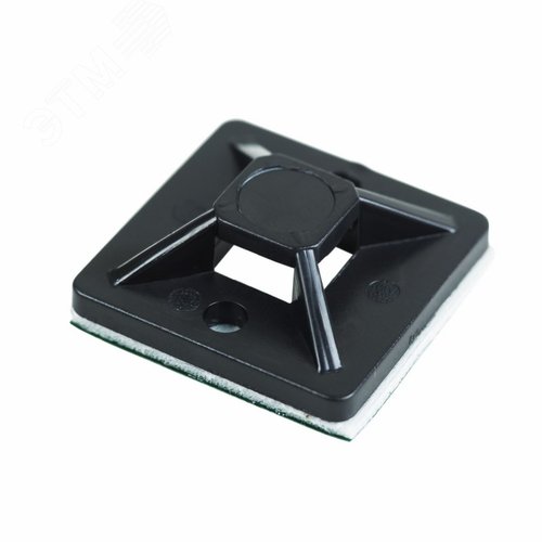 Площадка самоклеящаяся 20х20 мм. черная. упаковка 100 шт