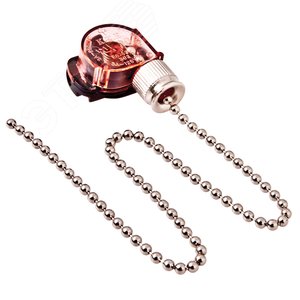 Выключатель для настенного светильника с цепочкой 270 мм ''Silver''