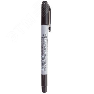 Маркер Crown ''Multi Marker Twin'' 2 мм/1 мм, черный