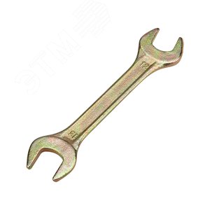 Ключ рожковый 12х13 мм, желтый цинк