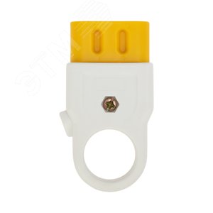 Розетка разборная без з/к 6А плоская белая REXANT