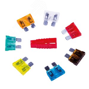 Набор автомобильных предохранителей 'стандарт' в блистере,