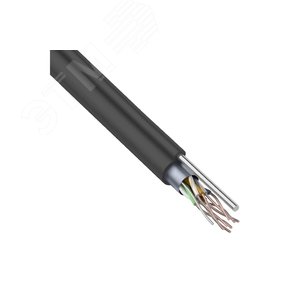 Кабель витая пара FTP 4PR 24AWG CAT5e наружный (OUTDOOR) + ТРОС, REXANT