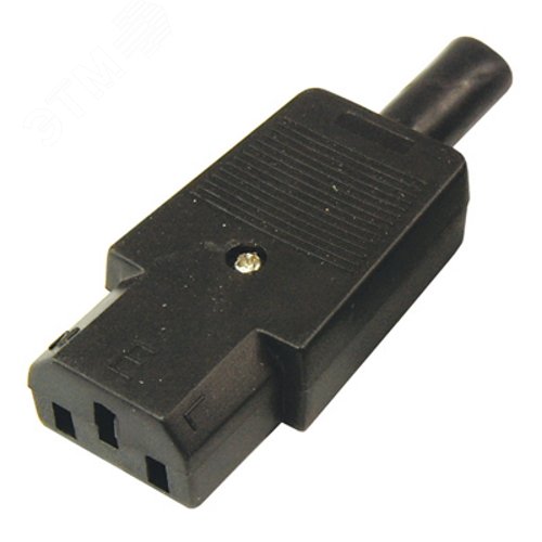 Штекер сетевой на шнур C13,