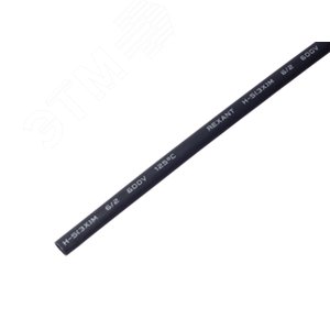 Трубка термоусаживаемая СТТК (3:1) двустенная     клеевая 6,0/2,0мм, черная, 1шт REXANT