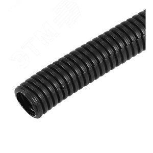 Труба автомобильная гофрированная ПП, 9,8мм,      разрезная, негорючая (бухта 50 м/уп), REXANT