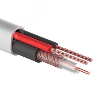 Кабель КВК-В-2+2x0,50 кв.мм (Cu/Cu) белый (200 м) PROconnect