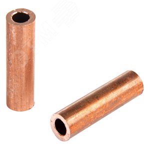 Гильза медная ГМ 10-5 (10кв мм - 5мм) (в упак.100шт), REXANT