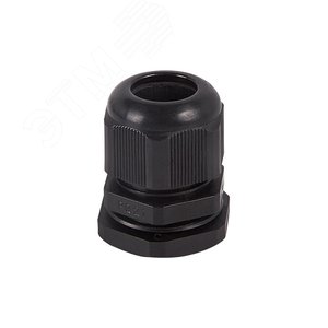 Кабельный ввод PG-16 (10-14 мм) черный, REXANT