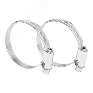 хомут червячный 32-50-0,7 мм, (1уп - 50шт), REXANT