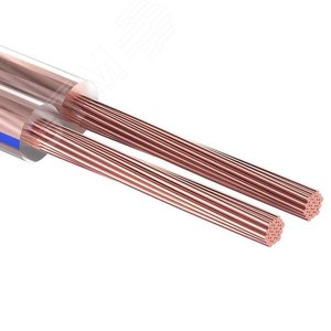 Кабель акустический PROconnect 2х0.75 кв.мм, прозрачный BLUELINE, 100 м