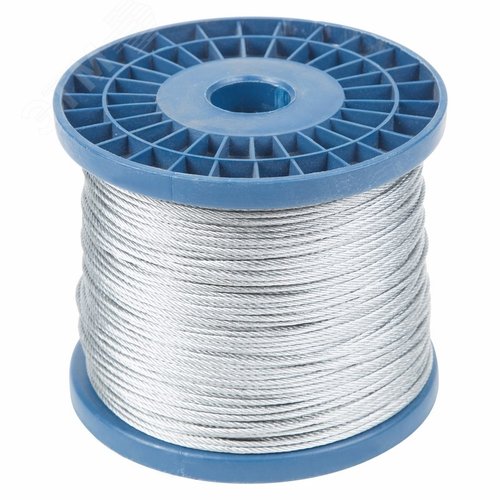 Трос стальной DIN 3055 (6x7) М2 (бобина 200м)