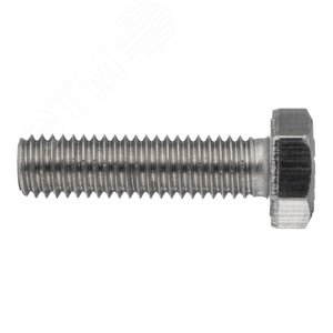 Болт DIN933 М12х40 шестигранная голова полная резьба класс прочности 8.8 покрытие цинк