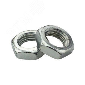 DIN 439 Гайка М20 04 ZN низкая оцинкованная