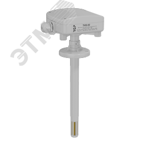 Датчик влажности 0-100%, 0-10 и температуры от 0 до +50 С, 0-10В, канальный, 190 мм.