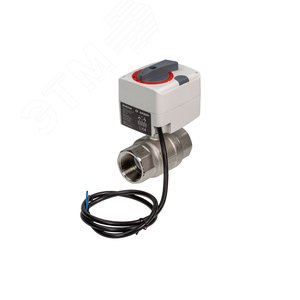 Кран шаровой AMZ-112R PN40 DN15 KVS20 с электроприводом AMB-162R 24В 60с/90о