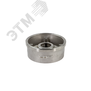 Клапан обратный межфланцевый пружинный тарельчатый NVD-812R PN40 DN65,нерж AISI 316