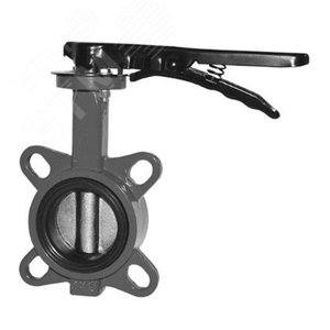 Затвор дисковый поворотный ЗДМ 03.16.050 PN16 DN50 корпус GG25, диск - чугун GGG40, уплотнение EPDM, управление - рукоятка