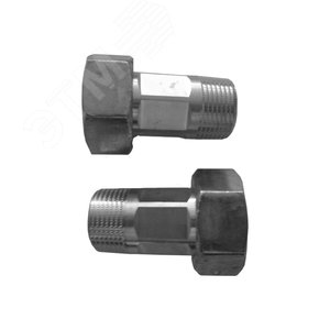 Комплект присоединительных патрубков для квартирного теплосчетчика Ду25 мм