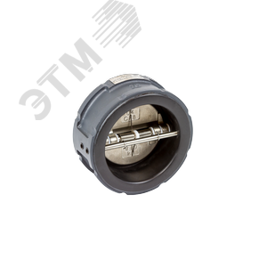 Затвор обратный - ЗОД PN16 DN 250, межфланцевый двустворчатый корпус чугун GGG40 c EPDM покрытием пластины чугун с антикор