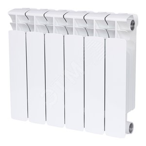 Радиатор биметаллический секционный 350/90/7 боковое подключение