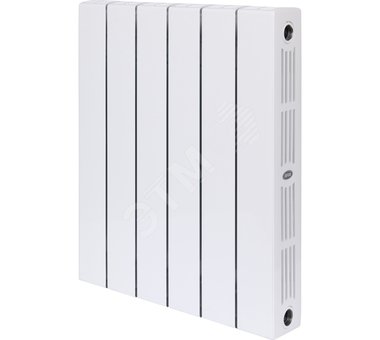 Радиатор биметаллический секционный монолитный 500/90/4 боковое подключение