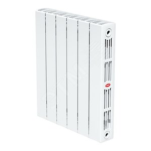 Радиатор биметаллический секционный монолитный 350/100/4 боковое подключение