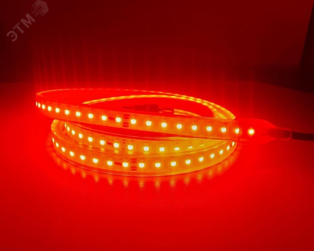 Светодиодная лента RSD РВ Ex, 15Вт/м, 127В, 10м, красная