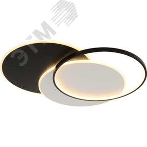 Светильник потолочный светодиодный Julia 6080-401 130 Вт 3000К - 6000К с пультом модерн Rivoli (Б0061832)