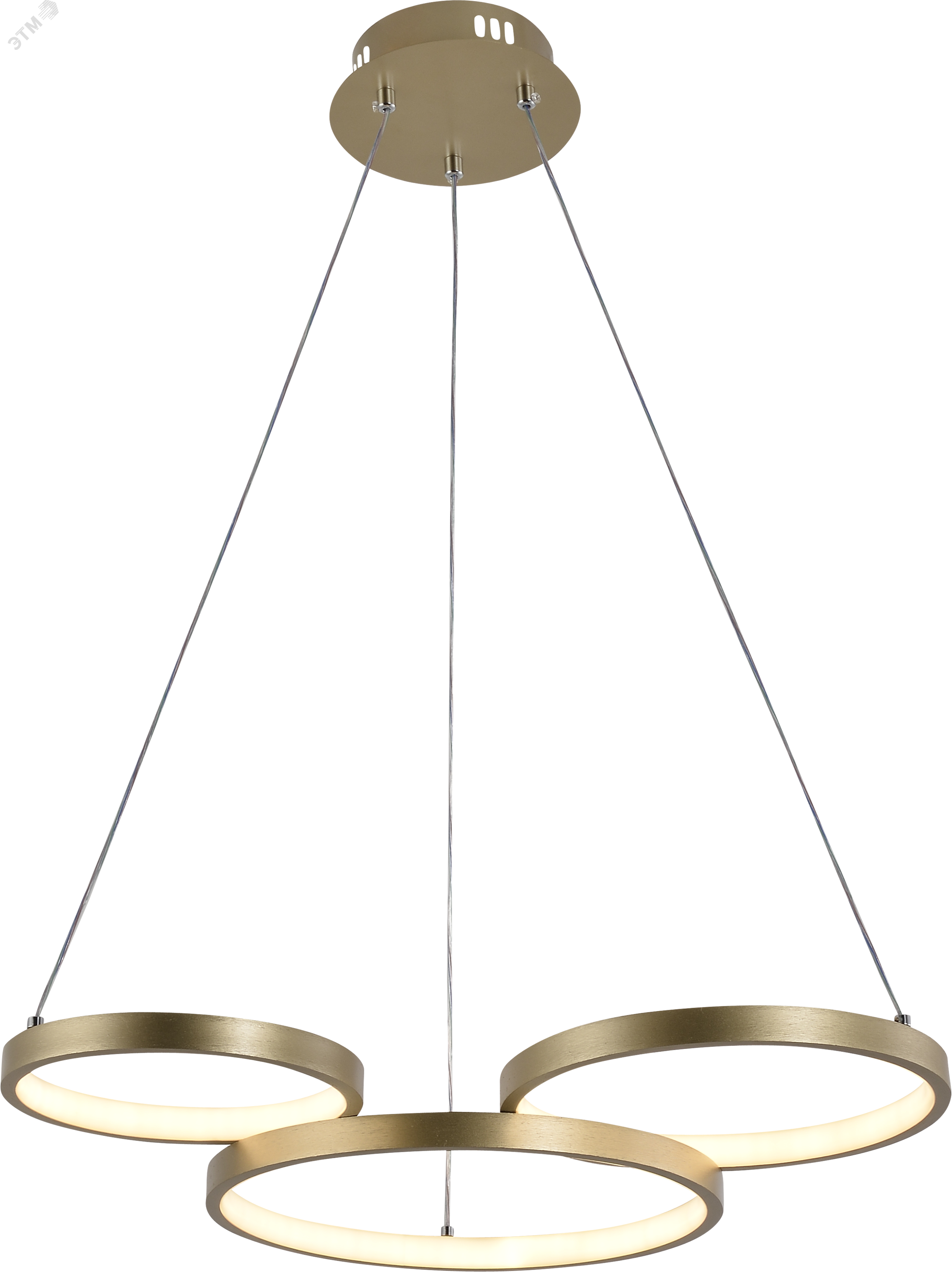 Светильник потолочный светодиодный Clara 6125-101 86 Вт 3000К - 6000К с пультом модерн Rivoli (Б0061835)