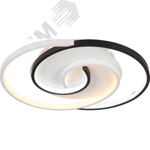 Светильник потолочный светодиодный Abby 6101-103 LED 3900К - 4400К 73 Вт модерн с пультом Rivoli (Б0059008)