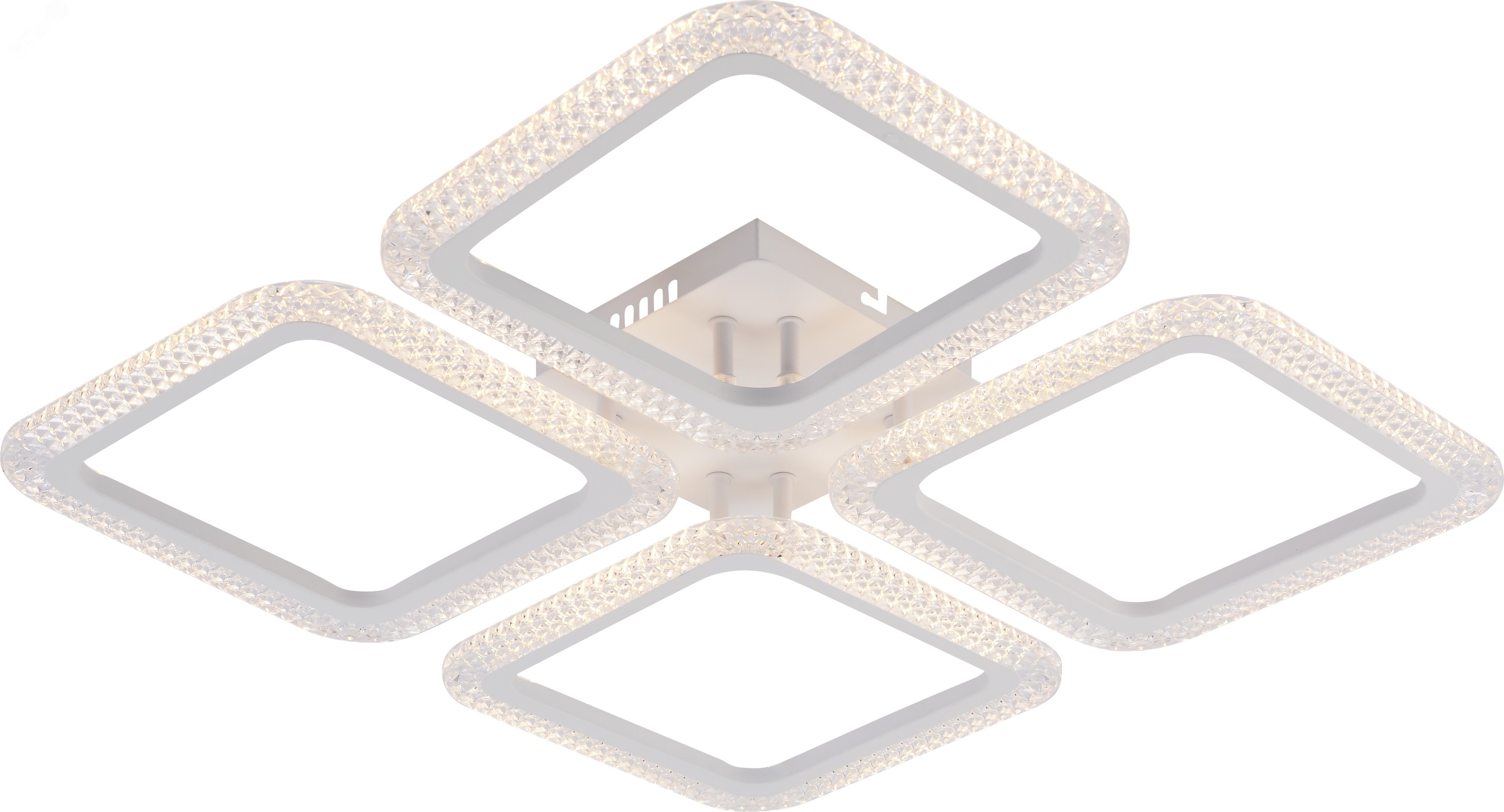 Светильник потолочный светодиодный Nikki 6112-106 104 Вт LED 2800К - 6200К модерн с пультом Rivoli (Б0060852)