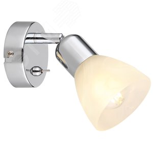 Светильник настенно-потолочный спот Keila 7051-701 х Е14 40 Вт поворотный с выключателем