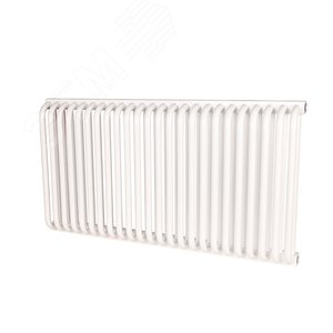 Радиатор стальной двухтрубчатый 500/100/24 боковое подключение белый глянцевый