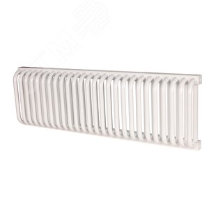 Радиатор стальной двухтрубчатый 300/100/26 боковое подключение белый глянцевый